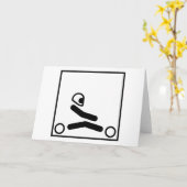 Het Cijfer van het go-kart Kaart (Gele Bloem)