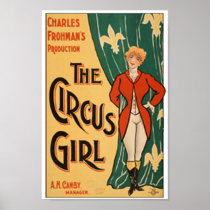 Het Circus Girl-Poster Poster