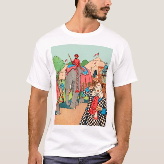 Het circus komt naar de stad t-shirt (Voorkant)