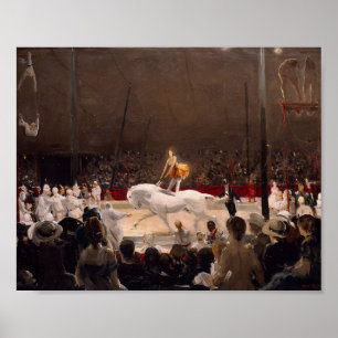Het circus van George Bellows (1912) Poster