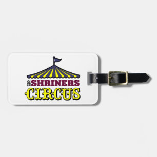 Het Circus van Shriners Bagagelabel