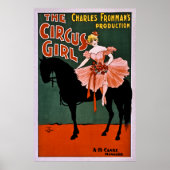 Het circusmeisje poster (Voorkant)