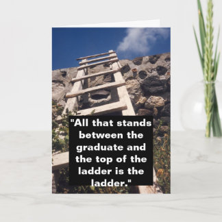 Het Citaat van de Ladder van de Kaart w van de