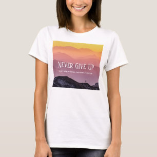 Het citaat van de Motivatie van de de Kleuren van T-shirt