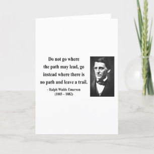 Het Citaat van Emerson 3b Kaart