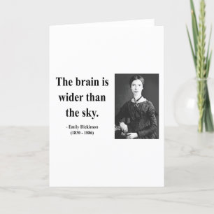 Het Citaat van Emily Dickinson 3b Kaart