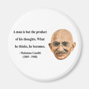 Het Citaat van Gandhi 8b Magneet