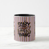 Het citaat van Halloween: "Enge kleine dingen" Mok (Midden)