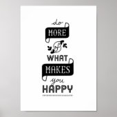 Het citaat van het poster doet meer van wat u tevr (Voorkant)