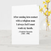 Het Citaat van Nietzsche 3a Kaart (Gele Bloem)