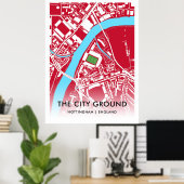 Het City Ground Poster is de thuisbasis van het No (Thuiskantoor)
