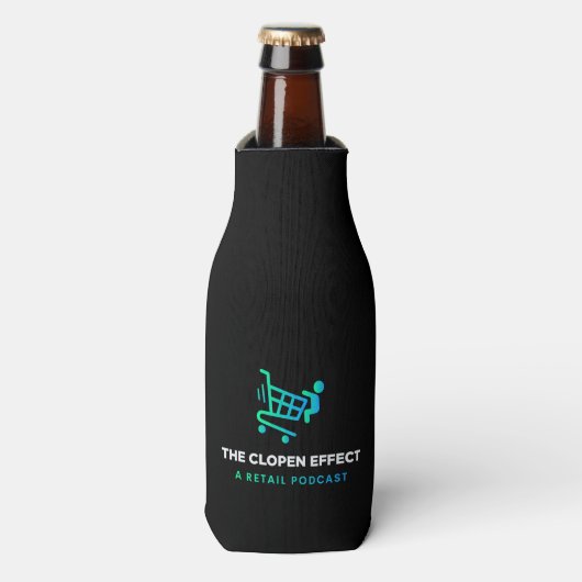Het Clopen-effect Flesjeskoeler (Fles Voorkant)