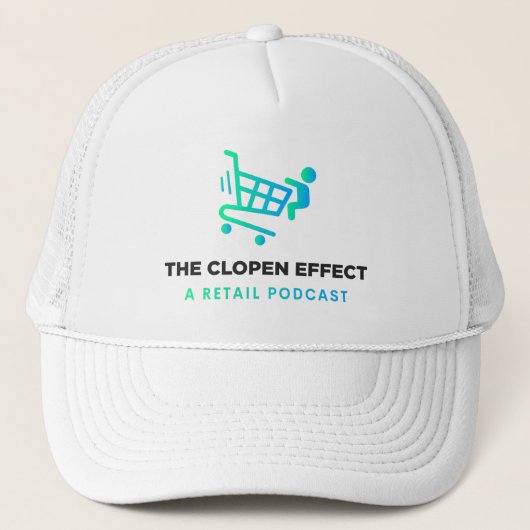 Het Clopen Effect Trucker Pet (Voorkant)