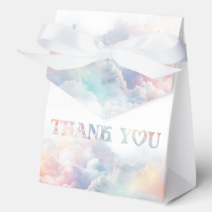 Het Cloud Nine Rainbow Fluffy Cloud Baby shower Bedankdoosjes