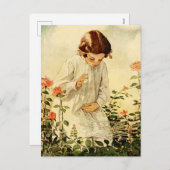 Het Cobweb van Jessie Willcox Smith Feestdagenkaart (Voorkant / Achterkant)