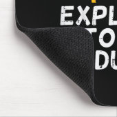 Het Coder Programmeur Tech Ontwikkelaar Shirts Man Muismat (Hoek)