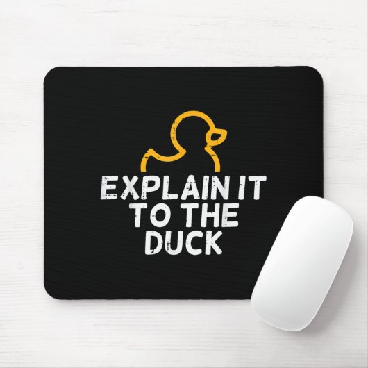 Het Coder Programmeur Tech Ontwikkelaar Shirts Man Muismat (Met muis)
