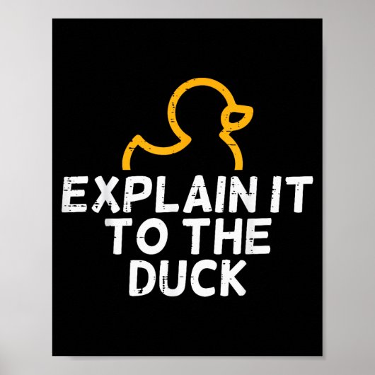 Het Coder Programmeur Tech Ontwikkelaar Shirts Man Poster (Voorkant)