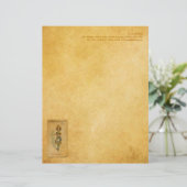 Het Collectie Alice: Alice Telescoping Gepersonaliseerd Briefhoofd (Staand voorkant)