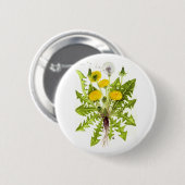 Het Collectie Dandelion Ronde Button 5,7 Cm (Voorkant /achterkant)