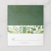 Het Collectie Greenery & Gold Wedding (Buitenkant ongevouwen)