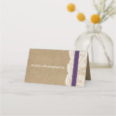 Het Collectie Kraft, Lace & Sunflower - Paars (Achterkant)