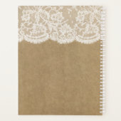 Het Collectie Kraft & Lace Wedding Planner (Achterkant)