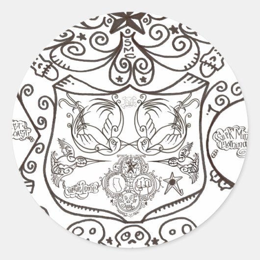 "HET COLLECTIE" RONDE STICKER (Voorkant)