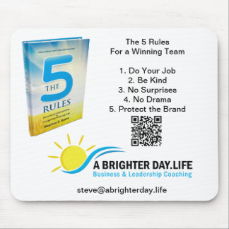 Het Collectie van 5 regels - Muismat