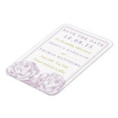 Het  Collectie van de Florale bruiloft van Peony Magneet (Linkerzijde)