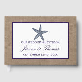 Het Collectie van de marineslankerende strandbruil Gastenboek (Voorkant)