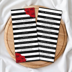 Het Collectie van de moderne Luxe bruiloft - Rode  Programma