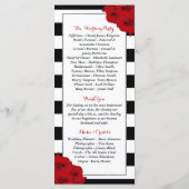 Het Collectie van de moderne Luxe bruiloft - Rode  Programma (Achterkant)