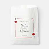 Het Collectie van de Monogram-spelkaart Bedankzakje (Voorkant)