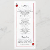 Het Collectie van de Monogram-spelkaart Programma (Achterkant)