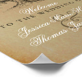 Het  Collectie van de Oak-boom Poster (Hoek)