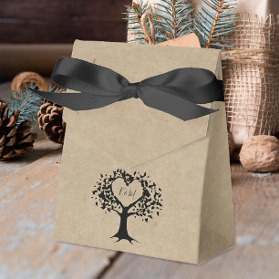 Het Collectie van de Rustic Heart BWedding Bedankdoosjes