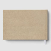 Het Collectie van de Rustic Heart BWedding Gastenboek (Achterkant)