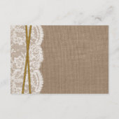 Het Collectie van de Rustic Sand Dollar Beach Wedd Informatiekaartje (Achterkant)