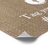 Het Collectie van de Rustic Sand Dollar Beach Wedd Poster (Hoek)