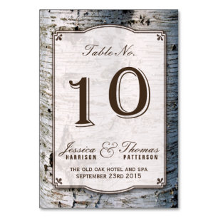 Het Collectie van de Rustic Silver Beichbomen 10 Kaart
