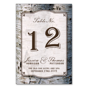 Het Collectie van de Rustic Silver Beichbomen 12 Kaart