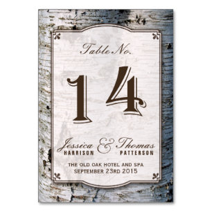 Het Collectie van de Rustic Silver Beichbomen 14 Kaart
