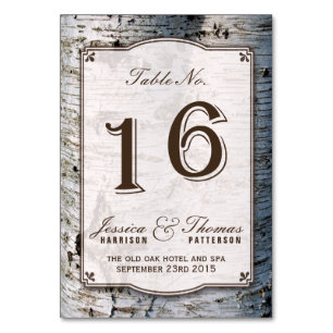 Het Collectie van de Rustic Silver Beichbomen 16 Kaart