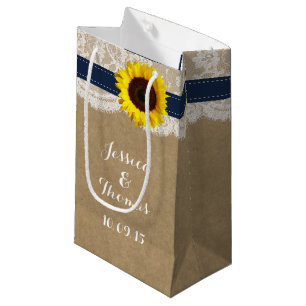 Het Collectie van de Rustic Sunflower Wedding - ma Klein Cadeauzakje
