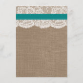 Het Collectie van de Rustige Zonnebloem - Blauwgro Menu (Achterkant)