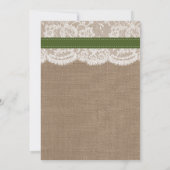 Het Collectie van de Rustige Zonnebloem - groen Kaart (Achterkant)