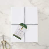 Het Collectie van de Tropische ananasbruiloft Cadeaulabel (Met Touw)