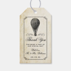 Het Collectie van de Weg van de Ballon Cadeaulabel
