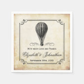 Het Collectie van de Weg van de Ballon Servetten (Voorkant)